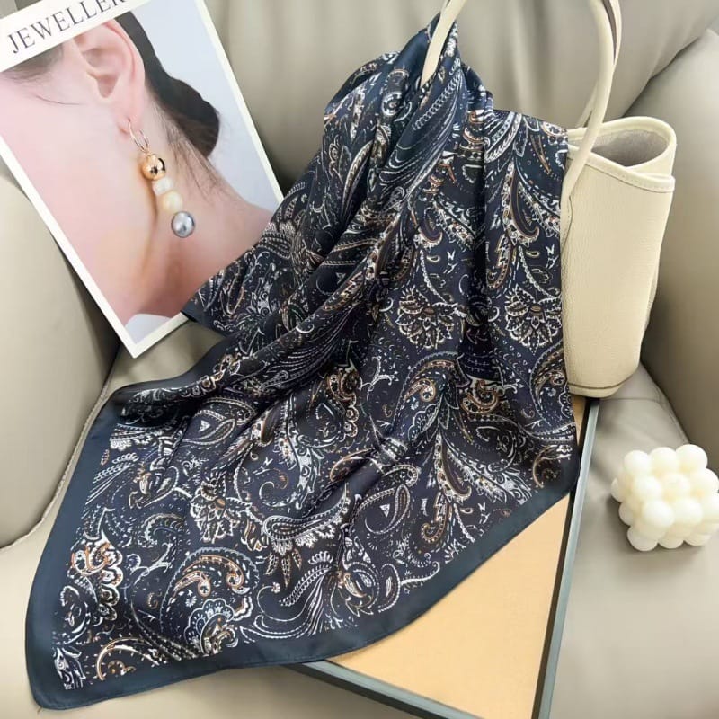 Eagle Black Neck Scarf