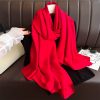 Ferrari Red Satin Scarf