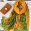 Fire Bush Chiffon Hijab