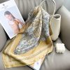Frenchie Brown Neck Scarf