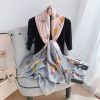 Friar Grey Silk Scarf