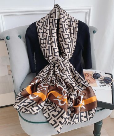 Gainsboro Silk Scarf