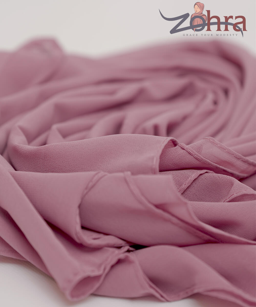 Georgette Chiffon - Brandy Rose - Image 2