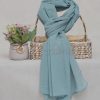 Georgette Chiffon - Cool Grey Chiffon Hijab