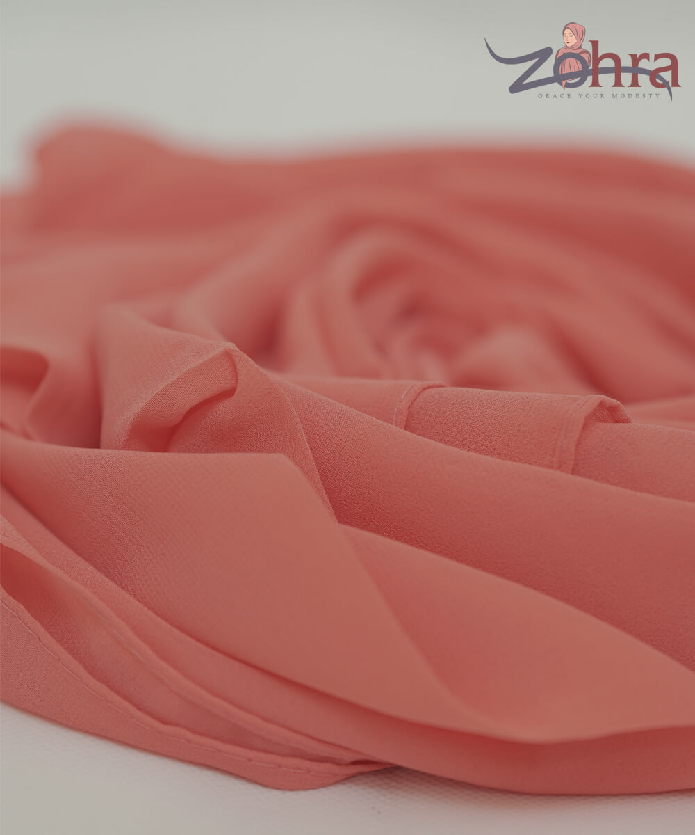 Georgette Chiffon - Dusky Rose - Image 2