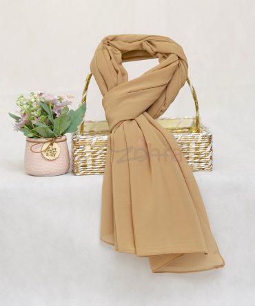 Georgette Chiffon - Fawn Chiffon Hijab