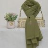 Georgette Chiffon - Hemlock green Chiffon Hijab