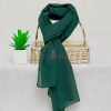 Georgette Chiffon - Mineral Green Chiffon Hijab