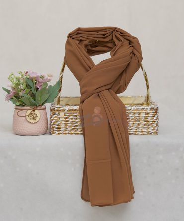 Georgette Chiffon - Potters Clay Chiffon Hijab