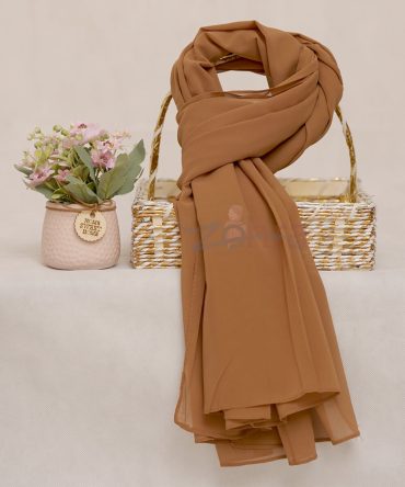 Georgette Chiffon - Sepia Skin Chiffon Hijab