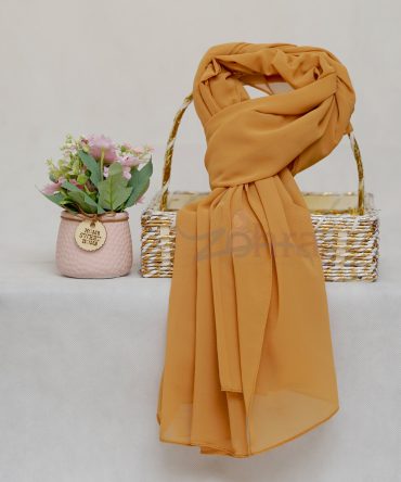Georgette Chiffon - Windsor tan Chiffon Hijab