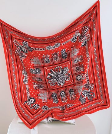 Ginshu Red Head Scarf