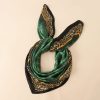 Green Smoke Head Scarf