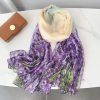 Grape Purple Chiffon Hijab