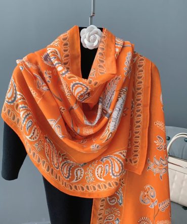 Halloween Yam Printed Scarf