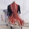 Harissa Red Silk Scarf