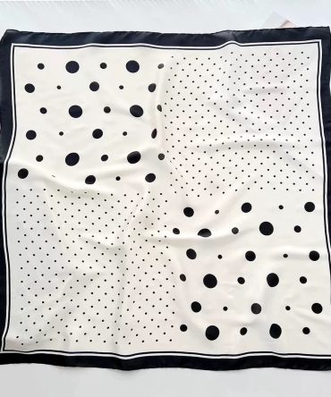 Harp White Neck Scarf