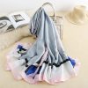 Harrison Grey Silk Scarf