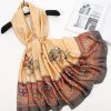Harvest Gold Silk Scarf
