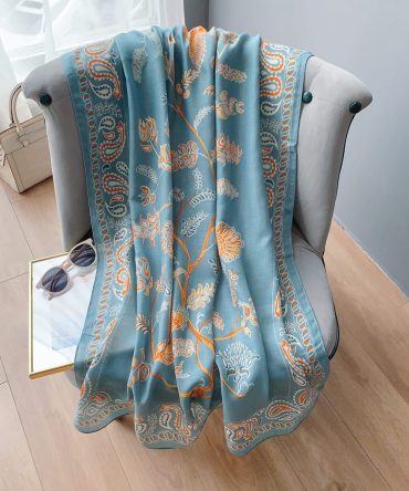 Hawky Grey Printed Scarf