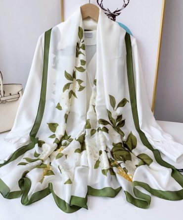 Hemlock Silk Scarf