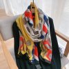 Hemp Frost Printed Scarf