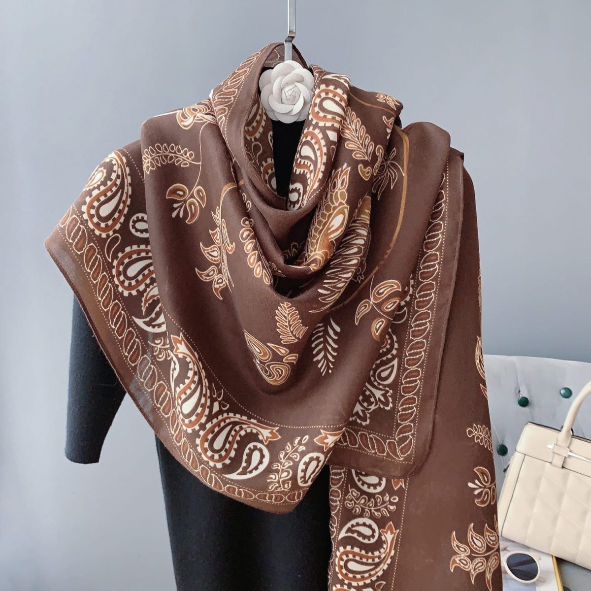 Ironside Carbon Printed Scarf
