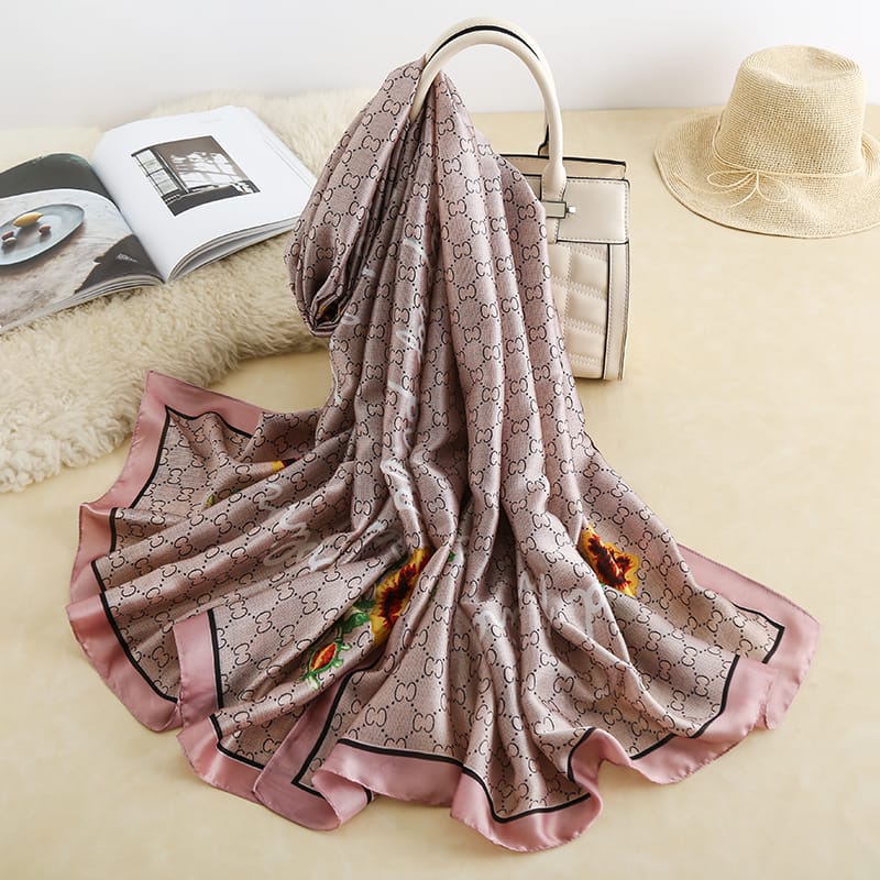 Just Rosey Silk Scarf