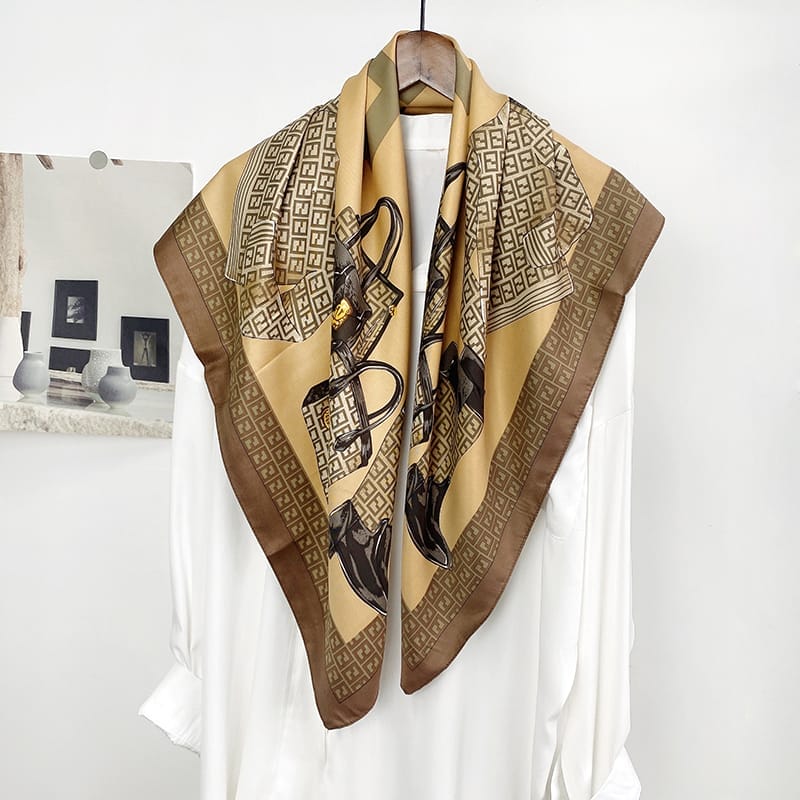 Loafer White Head Scarf
