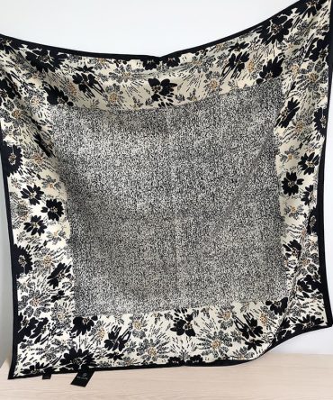 Kuroi Black Head Scarf