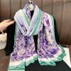 Languid Lavender Silk Scarf