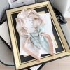 Linen Pink Neck Scarf