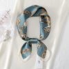Marble Blue Neck Scarf