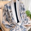 Milky White Silk Scarf