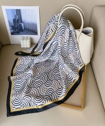 Mirage White Neck Scarf