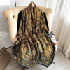 Muesli Brown Silk Scarf