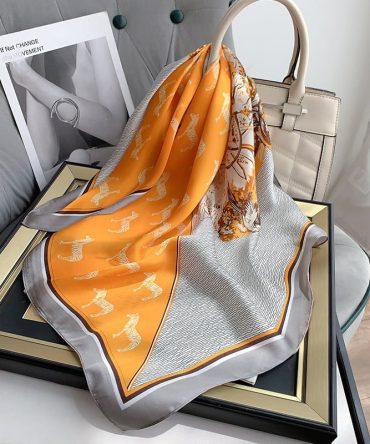 Neon Yellow Neck Scarf