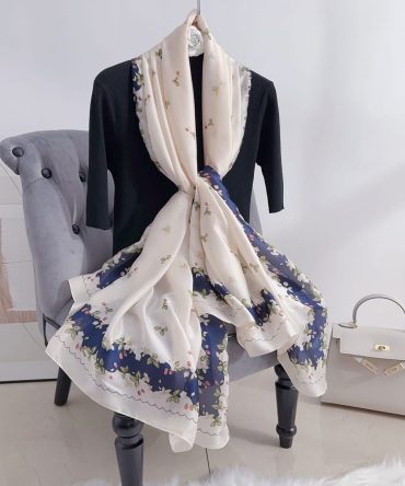 Nut Milk Silk Scarf