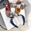 Nyle Blue Neck Scarf