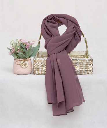 Georgette Chiffon Hijab – Georgette Chiffon – Old Lavender