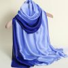 Ombre Print Scarf Silk Scarf