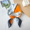 Orange Stallion Square Scarf