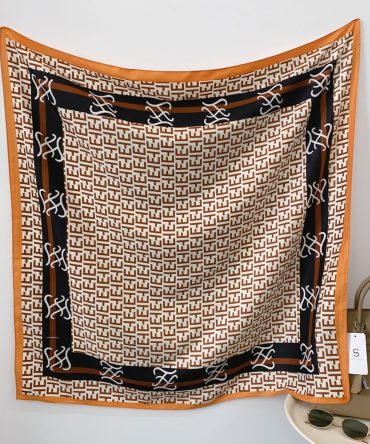 Head Scarf – Orange Wulfenite