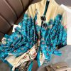 Pacific Blue Silk Scarf
