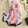 Pastel Pink Silk Scarf