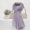 Georgette Chiffon – Pastel Purple Chiffon Hijab