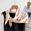 Pearl Peach Neck Scarf