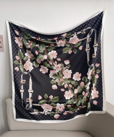 Head Scarf – Peel Black