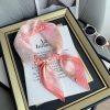 Pink Flare Neck Scarf