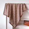 Pinkish Tan Silk Scarf